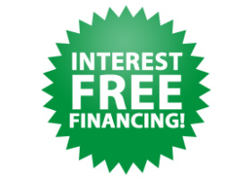 Interest Free Financing through 3rd Party