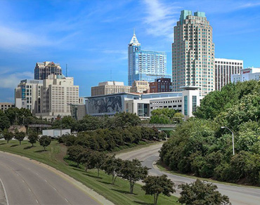 image of downtown Raleigh NC